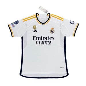 Real Madrid 2023/24 Home Champions League Champions Jersey