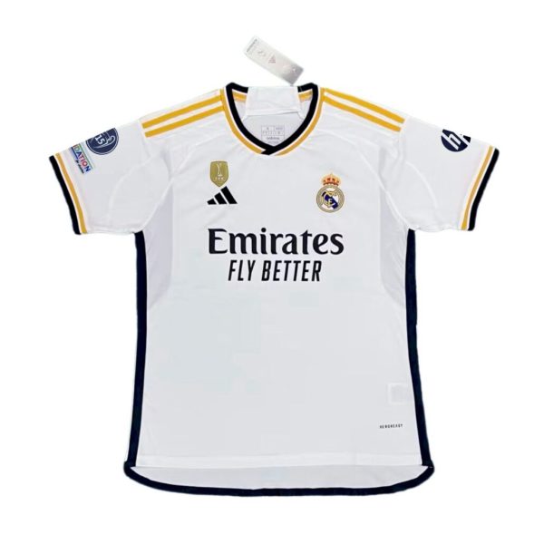 Real Madrid 2023/24 Home Champions League Champions Jersey