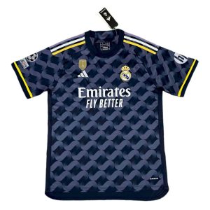 Real Madrid 2023/24 Away Champions League Champions Jersey
