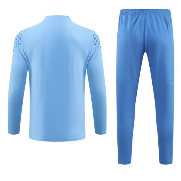 Manchester City 2023/24 Half-Zip Adult Sweater+Pant 902 - Image 2