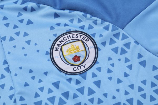 Manchester City 2023/24 Half-Zip Adult Sweater+Pant 902 - Image 4