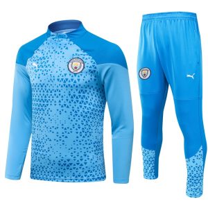 Manchester City 2023/24 Half-Zip Adult Sweater+Pant 902