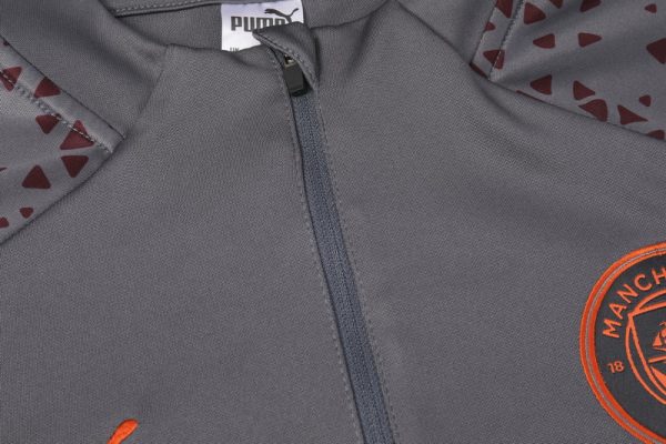 Manchester City 2023/24 Half-Zip Adult Sweater+Pant 902 - Image 4