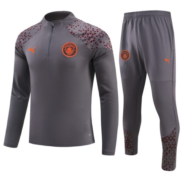Manchester City 2023/24 Half-Zip Adult Sweater+Pant 902