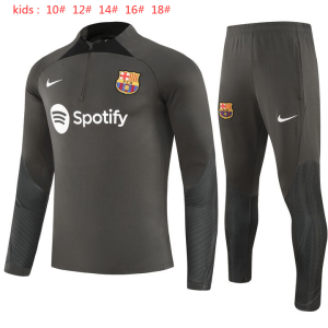 Barcelona 2023/24 Half-Zip Kids Sweater+Pant 902