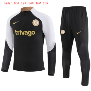 Chelsea 2023/24 Half-Zip Kids Sweater+Pant 902