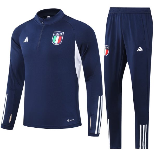 Italy 2023/24 Half-Zip Kids Sweater+Pant 902