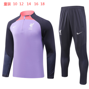 Liverpool 2023/24 Half-Zip Kids Sweater+Pant 902