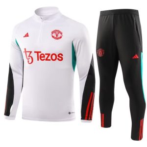 Manchester United 2023/24 Half-Zip Kids Sweater+Pant 902