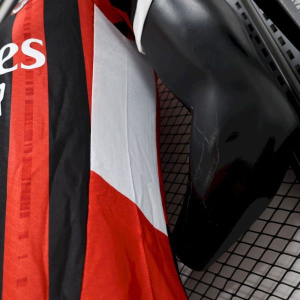 Ac Milan 2024/25 Home Jersey Player Version - Image 5