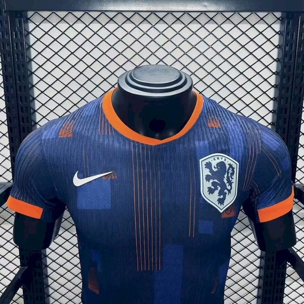 Netherlands 2024/25 Euro Away Jersey Player Version - Image 3