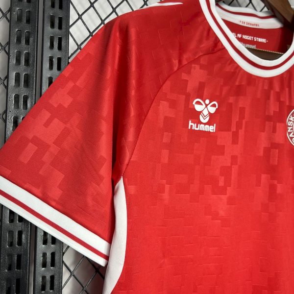 Denmark 2024/25 Euro Home Jersey - Image 5