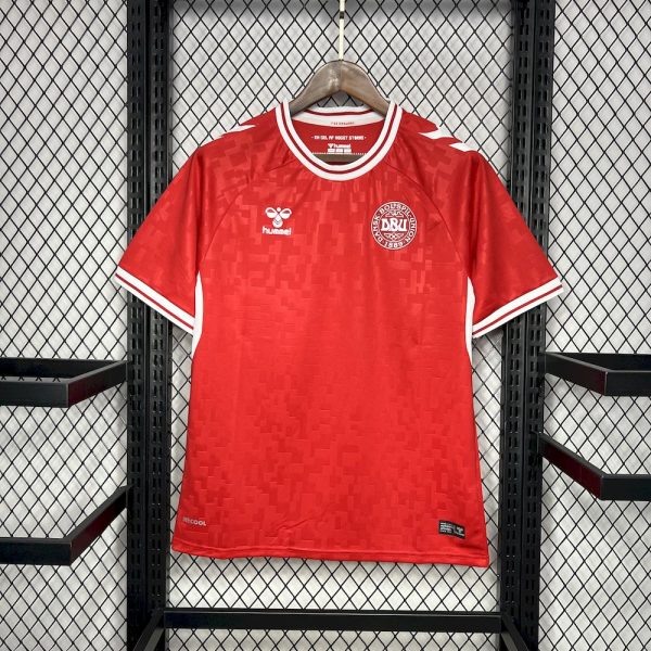 Denmark 2024/25 Euro Home Jersey - Image 3