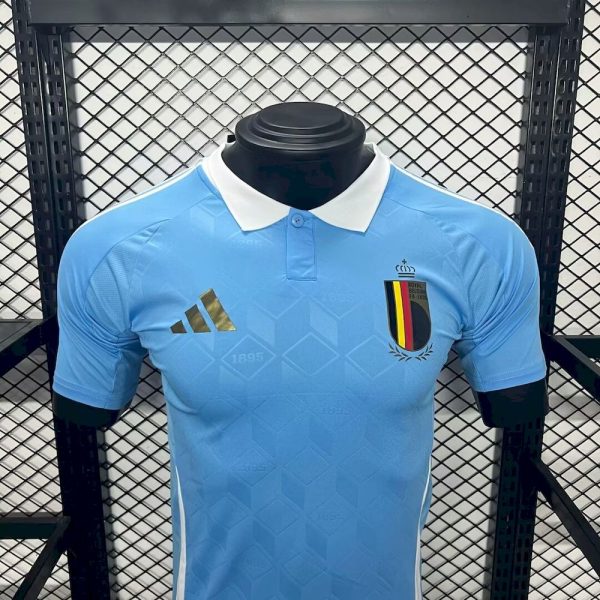 Belgium 2024/25 Euro Away Jersey Player Version - Image 3