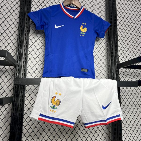 France 2024/25 Euro Home Kids Kit - Image 4