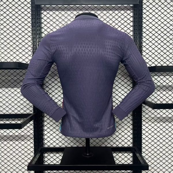 England 2024/25 Euro Away Long Sleeves Jersey Player Version - Image 3