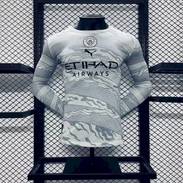 Manchester City 2024/25 Special Edition Long Sleeves Jersey ¨C Player Versi