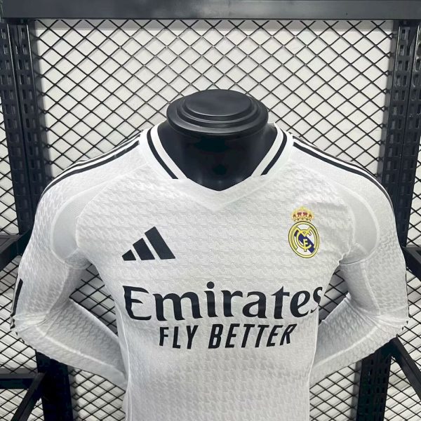 Real Madrid 2024/25 Home Long Sleeves Jersey ¨C Player Versi - Image 3