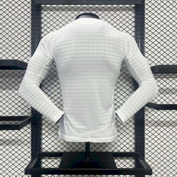 Real Madrid 2024/25 Home Long Sleeves Jersey ¨C Player Versi - Image 2