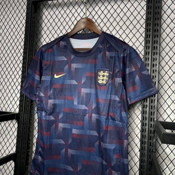 England 2024/25 Euro Pre-Match Training Uniform Jersey - Image 5