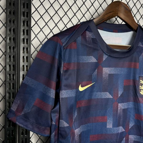 England 2024/25 Euro Pre-Match Training Uniform Jersey - Image 4