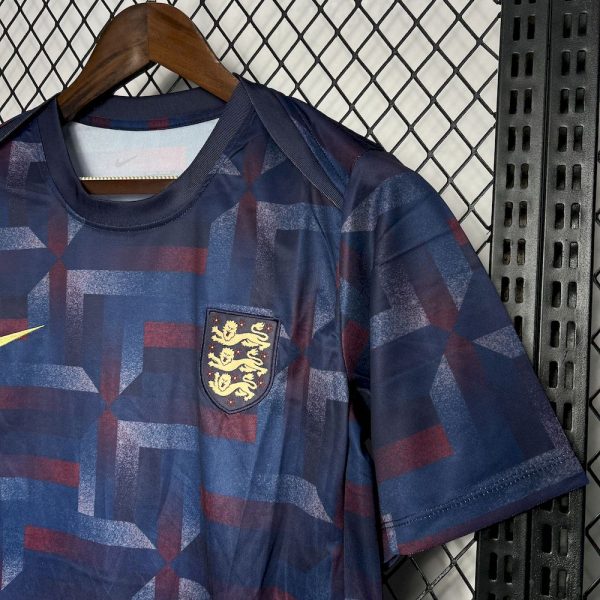England 2024/25 Euro Pre-Match Training Uniform Jersey - Image 3