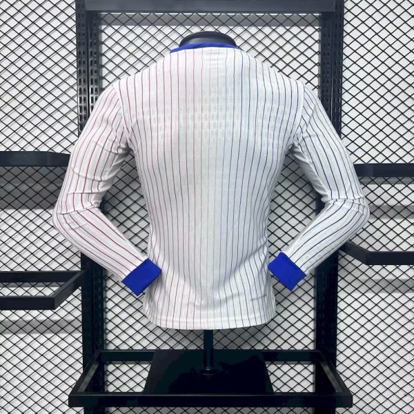France 2024/25 Euro Away Long Sleeves Jersey ¨C Player Versi - Image 2