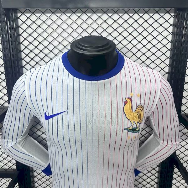 France 2024/25 Euro Away Long Sleeves Jersey ¨C Player Versi - Image 3