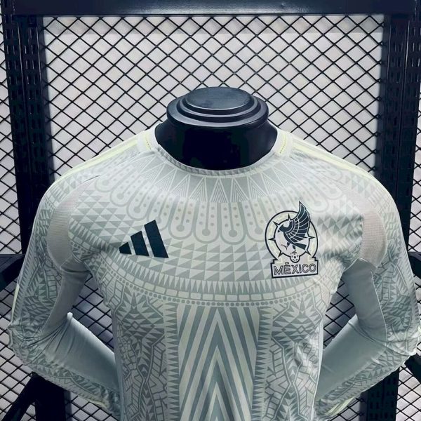 Mexico 2024/25 Away Long Sleeves Jersey ¨C Player Versi - Image 3