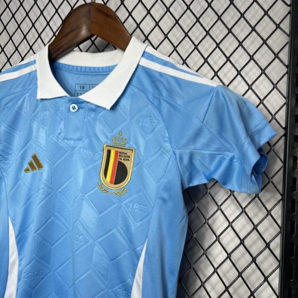Belgium 2024/25 Euro Away Kids Kit - Image 5