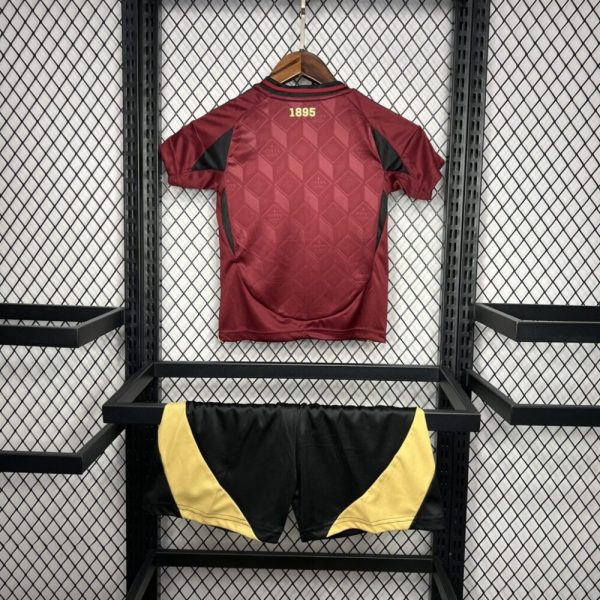 Belgium 2024/25 Euro Home Kids Kit - Image 2