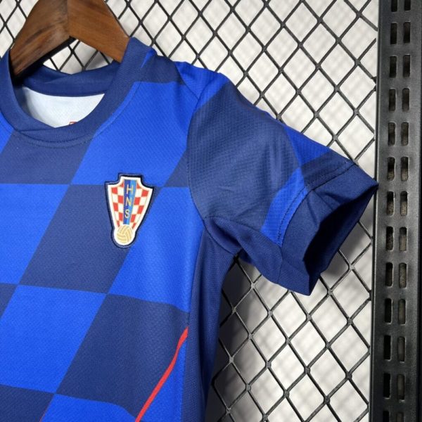 Croatia 2024/25 Euro Away Kids Kit - Image 5