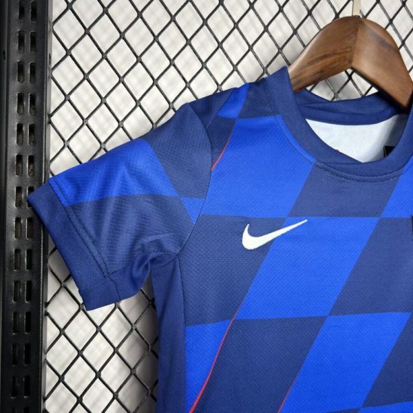 Croatia 2024/25 Euro Away Kids Kit - Image 4