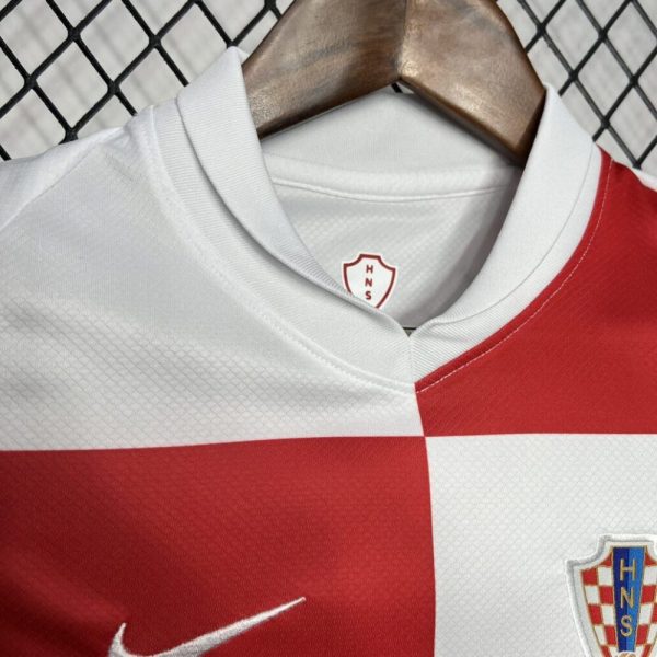 Croatia 2024/25 Euro Home Kids Kit - Image 5