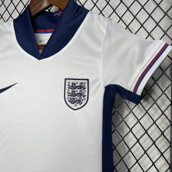 England 2024/25 Euro Home Kids Kit - Image 5