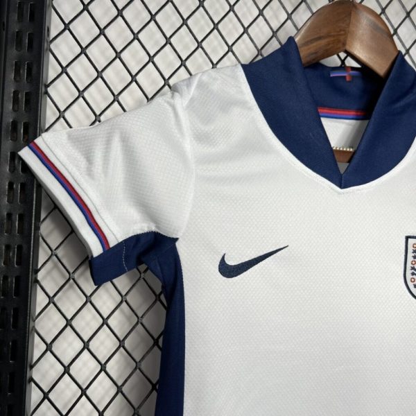 England 2024/25 Euro Home Kids Kit - Image 4