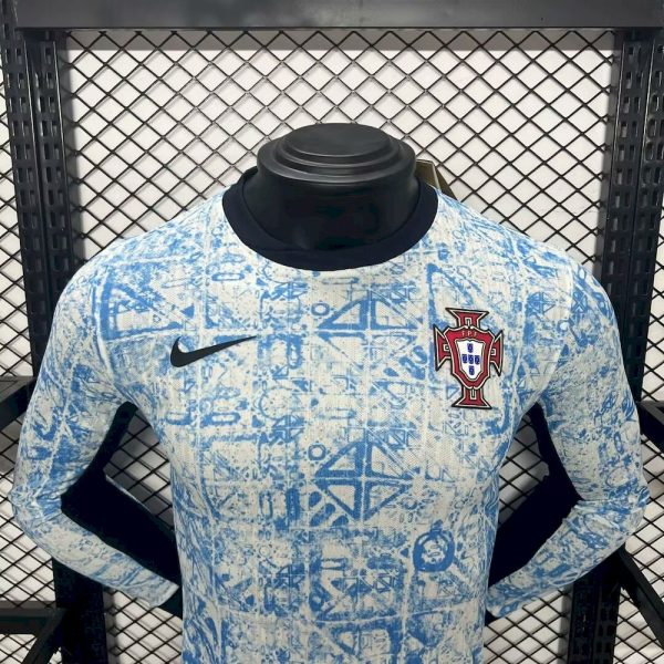 Portugal 2024/25 Euro Away Long Sleeves Jersey ¨C Player Versi - Image 3