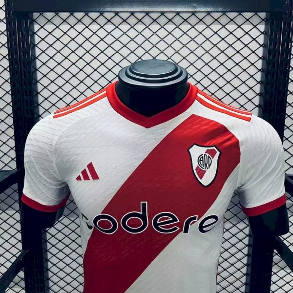 River Plate 2024/25 Home Jersey Player Version - Image 3