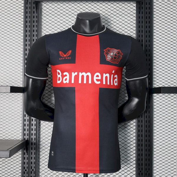 Bayer 04 Leverkusen 2024/25 Home Jersey Castore Player Version