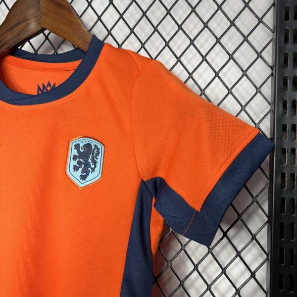 Netherlands 2024/25 Euro Home Kids Kit - Image 5