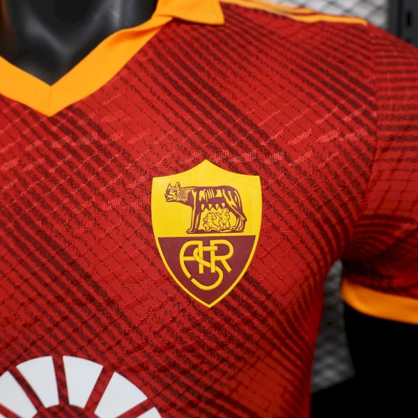As Roma 2023/24 Fourth Away Jersey Adidas Player Version - Image 3