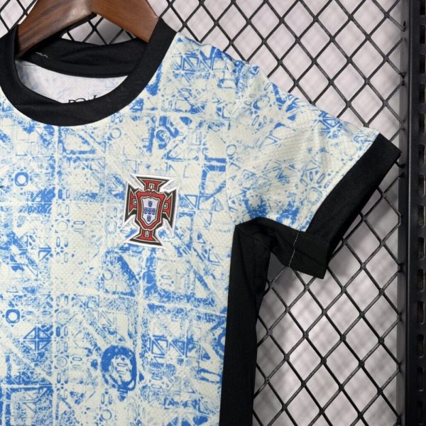 Portugal 2024/25 Euro Away Kids Kit - Image 12