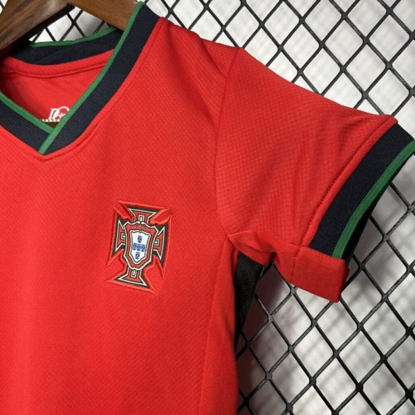 Portugal 2024/25 Euro Home Kids Kit - Image 13