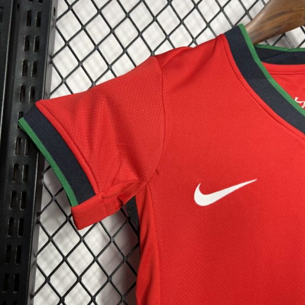 Portugal 2024/25 Euro Home Kids Kit - Image 12