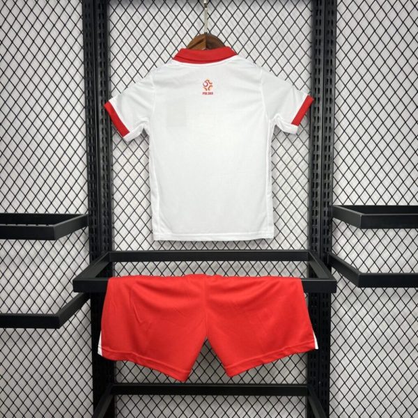 Poland 2024/25 Euro Home Kids Kit - Image 2