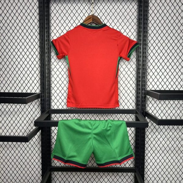 Portugal 2024/25 Euro Home Kids Kit - Image 2