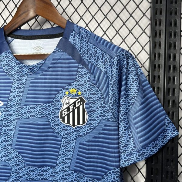 Santos 2024/25 Pre-Match Training Jersey - Image 4