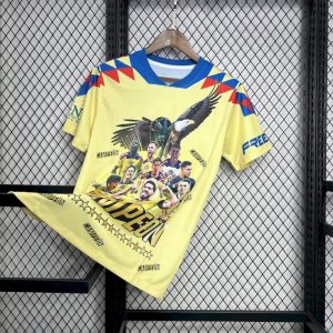 Club America 2024/25 15 Champions Yellow Commemorative Edition Jersey