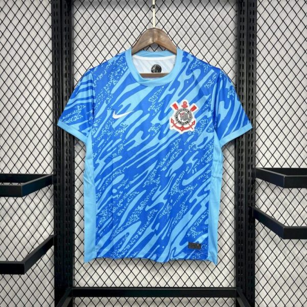 Corinthians 2024/25 Goalkeeper Blue Jersey - Image 7