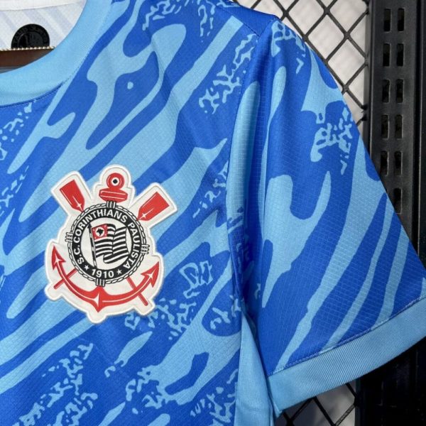 Corinthians 2024/25 Goalkeeper Blue Jersey - Image 6